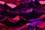 Placeholder: mountain range with red purple and black