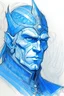 Placeholder: Esboço rápido de Salazar a lápis azul