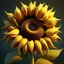 Placeholder: stylized sunflower