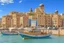 Placeholder: image taken of jaffa, by the sea shore, old stunning buildings, 4k, masterpice, award wining picture, realistic, higly detailed, in style of city of numemor from lord of the rings,