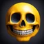 Placeholder: ANATOMICALLY CORRECT SKULL OF A SMILEY FACE