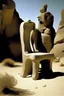 Placeholder: stone chair by Dali