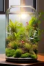 Placeholder: a glass jar terrarium filled with plants,concept art, highly detailed, digital art, sharp focus, trending on art station, illustration,