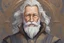 Placeholder: Old man, big beard, bold hair, in solo leveling shadow drawing, sing, Medieval them, intricate details, highly detailed, high details, detailed portrait, masterpiece,ultra detailed, ultra quality