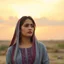 Placeholder: Pakistani, Pashto, Cultural, Sad Woman, Beautiful, Beautiful Cloudy Sunset, Wearing Traditional Grey Dress Maroon Embroidery & Grey Dupatta, Cultural Jewellery, Subtle Sad Expressions, Beautiful Eyes, Stressing Vibes, Cinematic & Dramatic Ambiance.