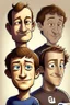 Placeholder: Mark Zuckerberg CEO, Meta , cartoon 2d