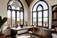 Placeholder: home office morocco arched windows