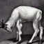 Placeholder: Goat in a yoga pose by Thomas Nast