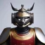 Placeholder: beautiful smooth realistic Japanese samurai robot cat body, run on dark cosmos background, dog еye, extremely sharp detail, finely tuned detail, ultra high definition, 8 k, unreal engine 5, ultra sharp focus, accurate sword wings, positive smile