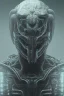 Placeholder: evil berserker, alien, tron, head, bitcoin eyes, 8k, finely detailed, dark light, photo realistic, hr giger, cyberpunk