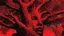 Placeholder: red tree, highly detailed, beautiful desktop wallpaper, comic style, human faces on tree
