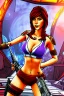 Placeholder: Lauren Phillips cosplaying as Lilith from Borderlands
