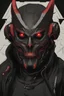 Placeholder: demon mask cyberpunk