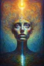 Placeholder: radiant certainty; neo-surrealistic optical art