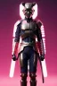 Placeholder: portrait, Asian cyborg woman, samurai warrior :: symmetry photography, cyberpunk style, cyborg eyes, pink hair, wires conveying, perfect eyes, samurai helmet, tiger mask, black samurai army, katana, japanese traditional ornaments, pink, white, black, glow eyes, cinematic, Ultra realistic, dark scene, soft color, highly detailed, unreal engine 5, RTX, ultra detail, 3d, finely drawn, high definition.