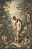 Placeholder: Adam and Eve in Paradise