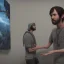 Placeholder: jon rafman talking to jon rafman, unreal engine 5.1, ultra high resolution, photorealistic, ultra high detail, octane render, deep dream