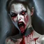 Placeholder: female vampire victim