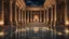 Placeholder: symmetrical night-time view inside a palace in ancient Rome showing rooms, halls, courtyards, sparkling fountains, night, many lamps, perfect symmetry, luxury, magnificent, marble statues, coloured pictorial tapestries, paintings, dream world, calm beauty, symmetry, fantasy world, magic, splendor, uplifting, inspiring, therapeutic, chiaroscuro, color, award-winning colour photograph, beautiful composition, exquisite detail, Nikon 135mm