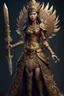 Placeholder: Fhoto full body, reality, Raw, Indonesia culture future, kingdom, queen warrior, weapon, digital art, intricate details, powerful composition, captivating, , trending on artstation, high focus, studio photo, intricate details, highly detailed, by addie_digi