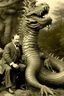 Placeholder: President James A. Garfield pictured as hydra monster