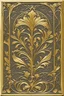 Placeholder: rectangular gold delicate art nouveau book cover