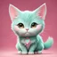 Placeholder: A delightful and adorable cartoon illustration featuring a cute mint-colored cat against a charming pink background, (delightful illustration:1.4), (adorable cartoon cat:1.5), (charming pink background:1.3), (expressive mint hues:1.2), inspired by the styles of cute cartoon artists, trending on ArtStation, Intricate, Sharp focus, vibrant lighting, (whimsical:1.4), (playful ambiance:1.3), (lush fur details:1.5), Cartoon, Masterful, Captivating, High Detail, Cinematic view