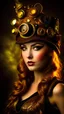Placeholder: woman steampunk beauty
