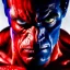 Placeholder: Ultra detailed fullbody Portrait in oil on canvas of X-Men Nightcrawler merges with REd Hulk,intense stare,extremely detailed digital painting, extremely detailed face,crystal clear Big eyes, mystical colors ,perfectly centered image, perfect composition, rim light, beautiful lighting,masterpiece,8k, stunning scene, raytracing, anatomically correct, in the style of robert e howard and Ken Kelley and Ohrai Noriyoshi and Simon Bisley and tomzj1