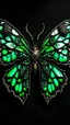 Placeholder: metal gothic green moth wings