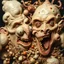 Placeholder: The oddest coagulation and mixture of beings, glossy finish, details very accentuated, stunning style, oniric, George Grosz, Max Ernst, hyperphotography, outburst, blatant, gross, funny