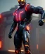 Placeholder: cyber ninja, black metal armor, futuristic suit, imperious, 8k resolution, overwatch, genji, color, vibrant