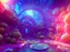 Placeholder: colorful underground crystal cosmic and galactic tunnel ambiance sky rocks sunny pool surreal, full of details, smooth, bright sunshine，soft light atmosphere, light effect，vaporwave colorful, concept art, smooth, extremely sharp detail, finely tuned detail, ultra high definition, 8 k, unreal engine 5, ultra sharp focus