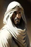 Placeholder: An Arab warrior in plain robes and a pale face