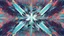 Placeholder: digital glitch pattern snowflake geometric abstraction by per kirkeby