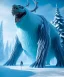 Placeholder: A giant creature frozen in ice,midjourney style, 8k, photorealistic, cinematic lighting, dramatic, atmosphereric,