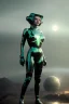 Placeholder: Ultra Realistic retro sci-fi image, portrait, blonde woman, sweet young Marilyn Monroe face, perfect iris, tight latex coat, Strange planet background, Retro sci-fi style helmet, fog, rain, soft color, highly detailed, unreal engine 5, ray tracing, RTX, lumen lighting, ultra detail, volumetric lighting, 3d, finely drawn, high definition, high resolution.