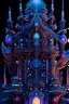 Placeholder: Expressively detailed and intricate 3d rendering of a hyperrealistic “neon ancient temple”: front view, shinning neon, tribalism, gothic, shamanism, cosmic fractals, dystopian, dendritic, stylized fantasy art by Kris Kuksi, mati klarwein, artstation: award-winning: professional portrait: atmospheric: commanding: fantastical: clarity: 16k: ultra quality: striking: brilliance: stunning colors: amazing depth: masterfully crafted.