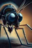 Placeholder: mosquito in microscope, high detail, 8k, cinematic, depth of field, art