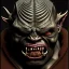 Placeholder: evil orc, brutal face, portrait on oil, 8k, finely detailed, dark light, photo realistic, hr giger