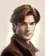 Placeholder: man with very short light brown hair