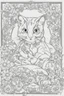 Placeholder: daisyr picture coloring page with decorative border