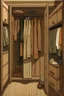 Placeholder: an animated closet with nothing in it there should be not even a single clothe in there