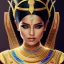 Placeholder: :Portrait of Cleopatra princess:: : Il'ja Efimovič Repin art :: : Egyptian makeup :: : lithograph, ink drawing :: : trending on artstation, insane details :: : Chie Yoshii style::