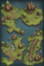 Placeholder: Topdown fantasy RPG terrain tileset with 16 pixels with transparency