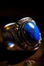 Placeholder: Desert Old Ancestral Ring with Blue spectros of light