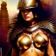 Placeholder: portrait ' Sexy busty woman naked ',ancient metal armor and Helmet ,painting by gaston bussiere, greg rutkowski, yoji shinkawa, yoshitaka amano, tsutomu nihei, donato giancola, tim hildebrandt, oil on canvas, cinematic composition, extreme detail,fit full head inside picture,16k