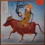 Placeholder: chinese god with thunder bolt in hand riding a cow painting