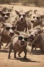 Placeholder: Close-up animation of a mischievous group of wild warthogs wearing sunglasses and attempting to breakdance in a comical fashion.