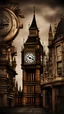 Placeholder: london big ben steampunk